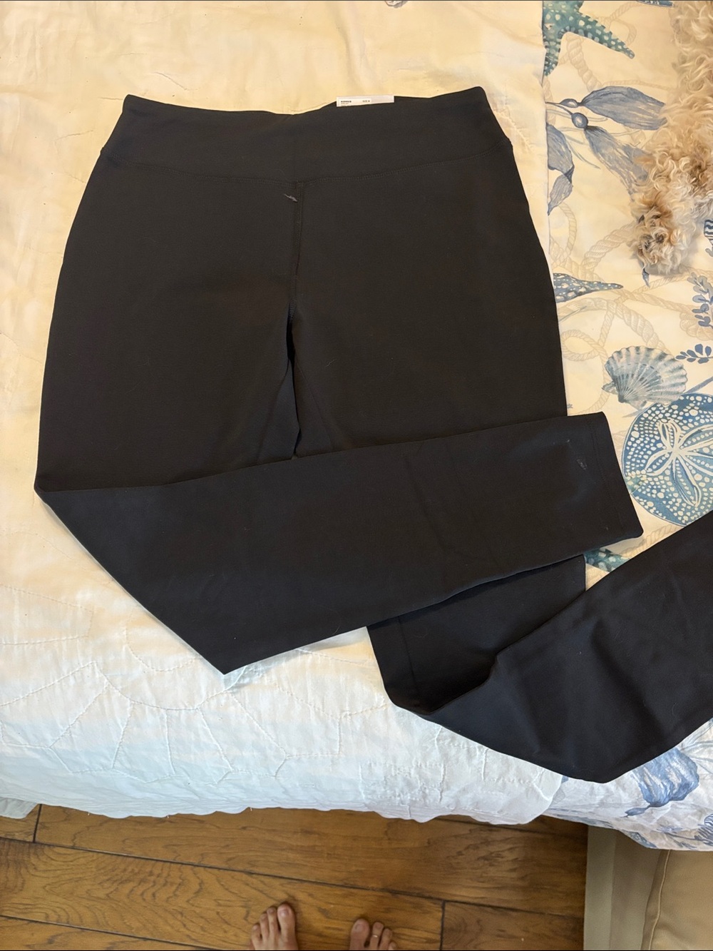 croft & barrow Black Leggings - Pull-On Active Pants